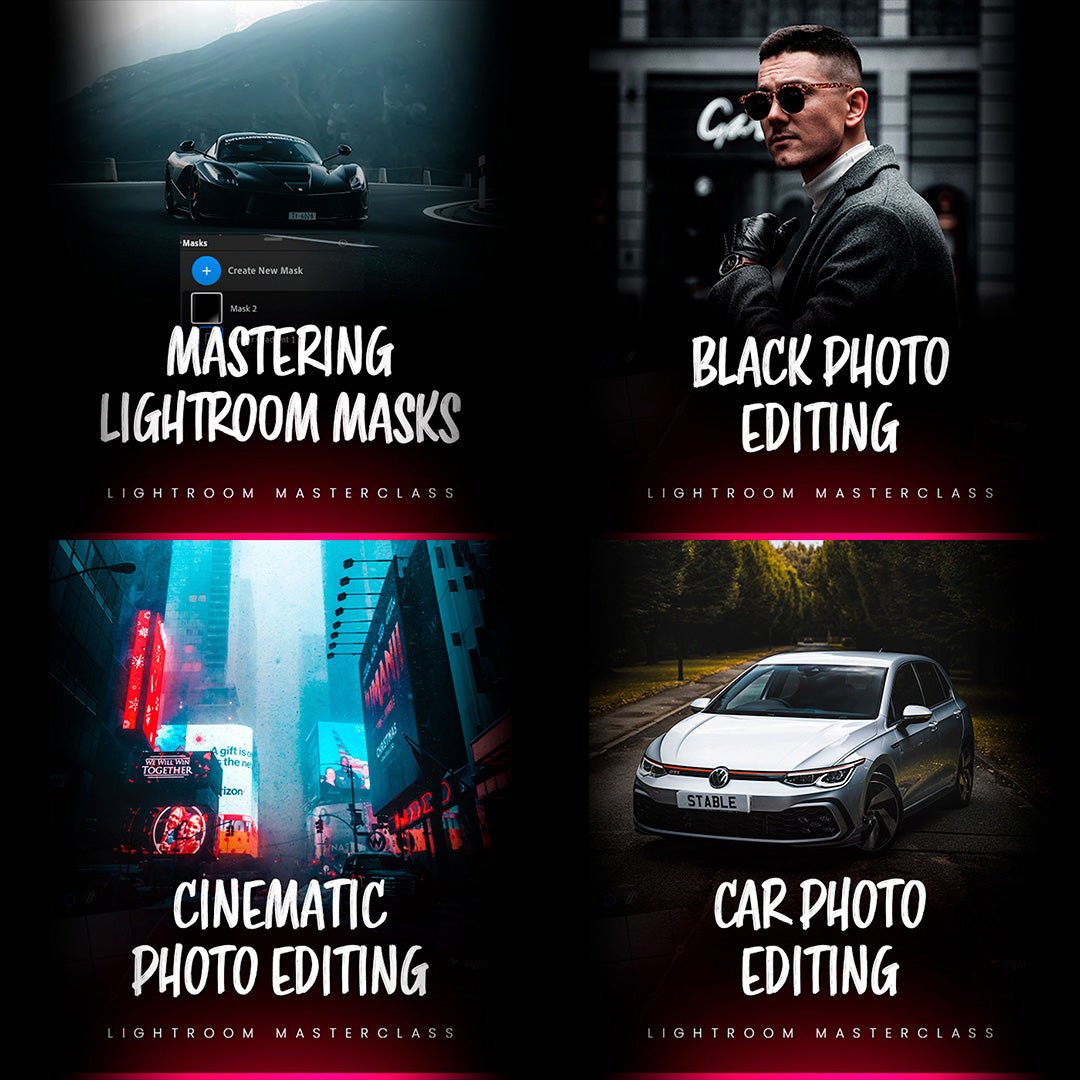 Lightroom Masterclass - Photo Editing Course